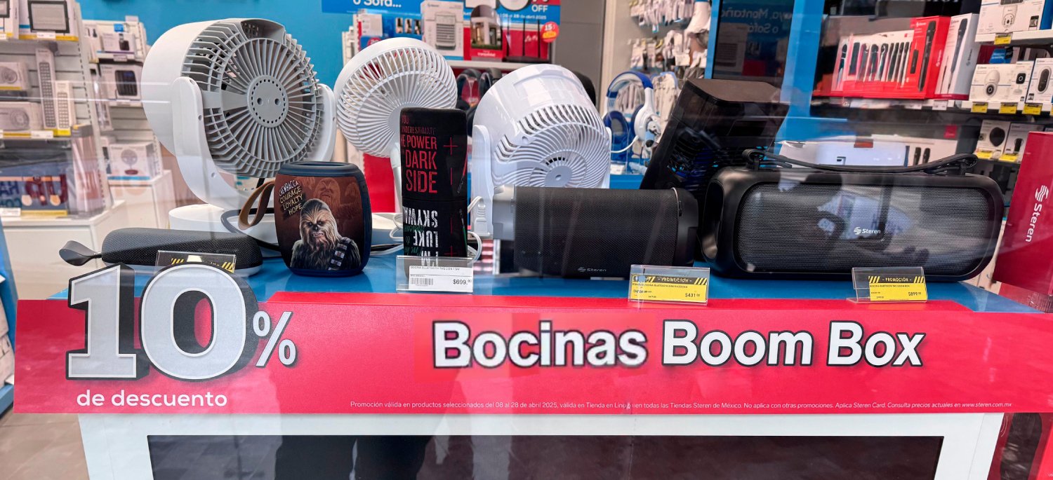 Promocional impreso Steren para comunicar descuentos