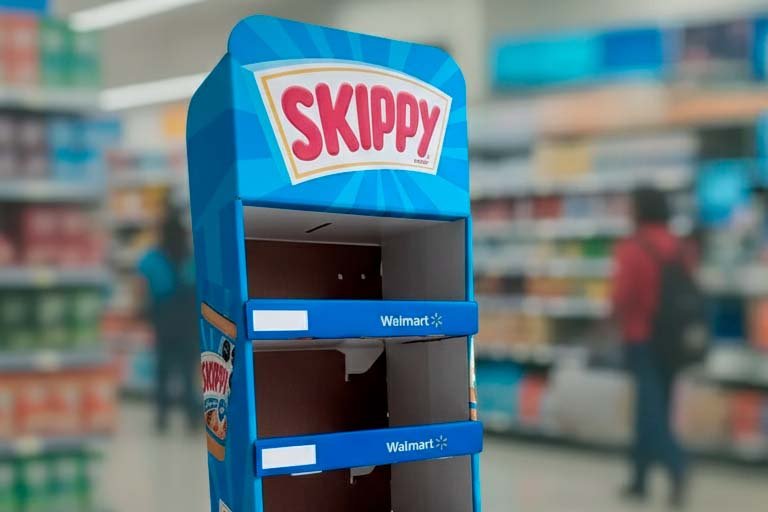Exhibidor Sidekick para marca Skippy