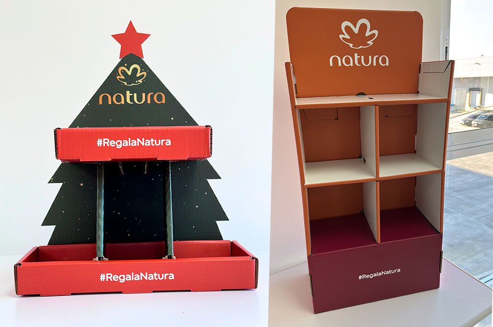 Exhibidores para marca de cosméticos